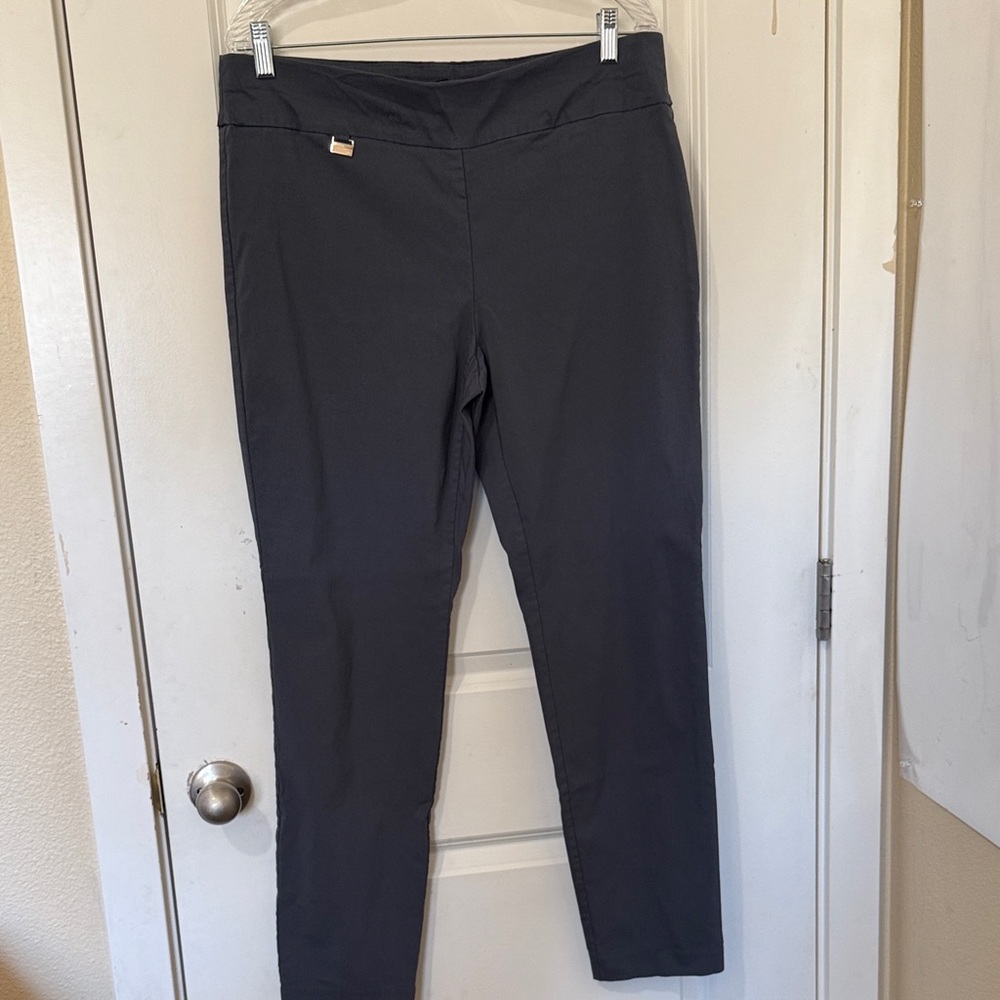 Alfani Women's Dark Gray Skinny Pants